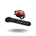 Orbiloc Dog Dual red safety light with adjustable strap mount