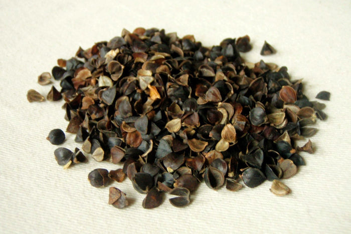 Organic Buckwheat Hulls Closeup