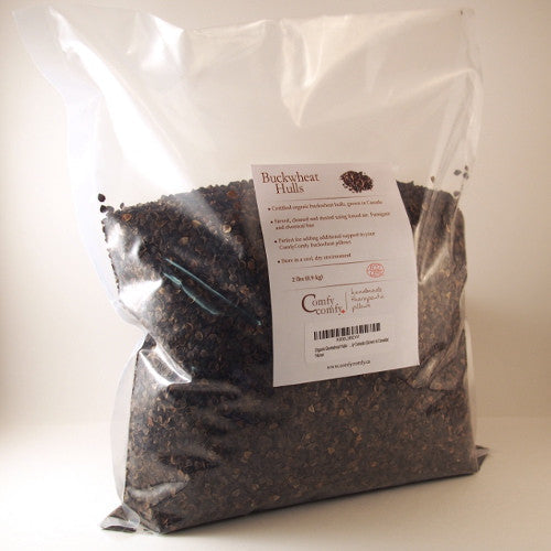 Two pounds of buckwheat hulls