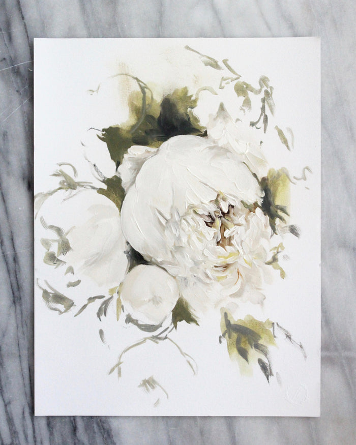 Peony no. 7 | 12x16