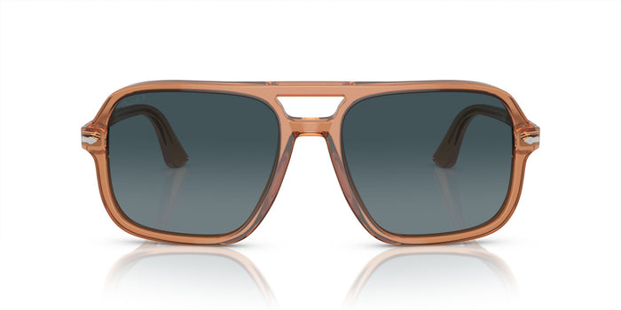 Persol PO3328S Transparent Brown/Light Blue Dark Blue Polarised Gradient #colour_transparent-brown-light-blue-dark-blue-polarised-gradient