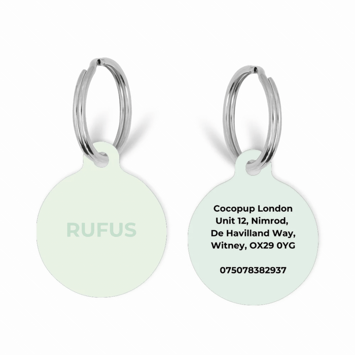 Personalised ID Tag - Plain