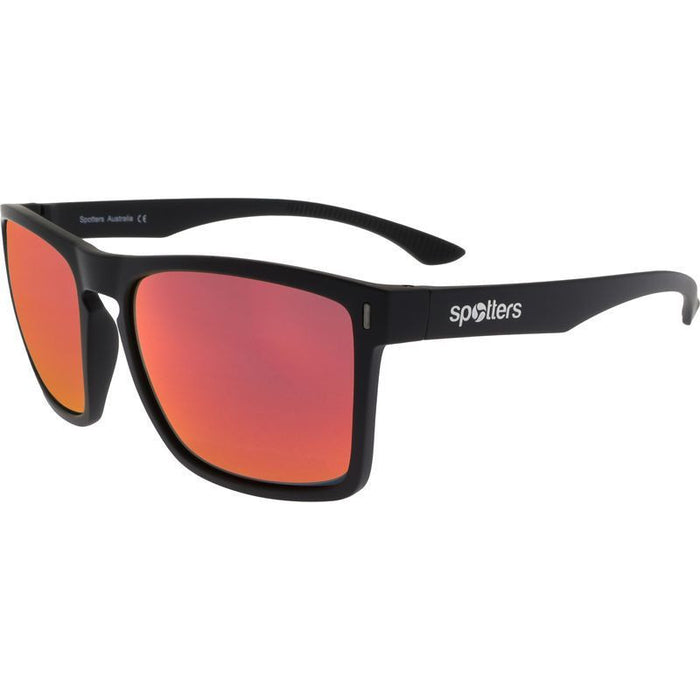 Phantom, Matte Black/Ignite Mirror Glass Polarised Lenses