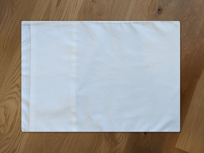 Pillowcase for Travel/Toddler - 100% Organic Cotton (pillowcase only)