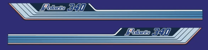 Polaris 1980 340 Tunnel Decals
