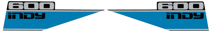 Polaris 1987 600 Indy Edition Hood Decals