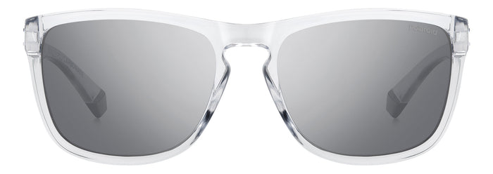 Polaroid PLD 2161/S Crystal/Grey Silver Polarised Mirror #colour_crystal-grey-silver-polarised-mirror