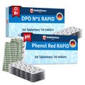 Pooltester Nachfülltabletten 100 Stück – pH, Chlor & Brom