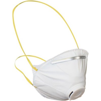 ProGuard Disposable Particulate Respirator with Exhalation Valve, White (7314BCT)