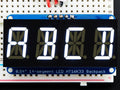 Quad Alphanumeric Display - White 0.54" Digits w/ I2C Backpack [Discontinued] by Adafruit - The Pi Hut
