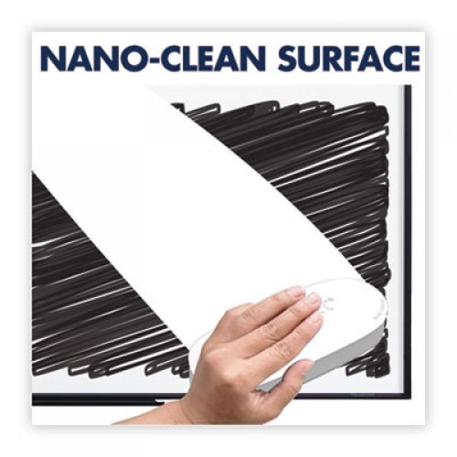 Quartet Classic Series Total Erase Dry Erase Board, 36 x 24, White Surface, Black Frame (S533B)