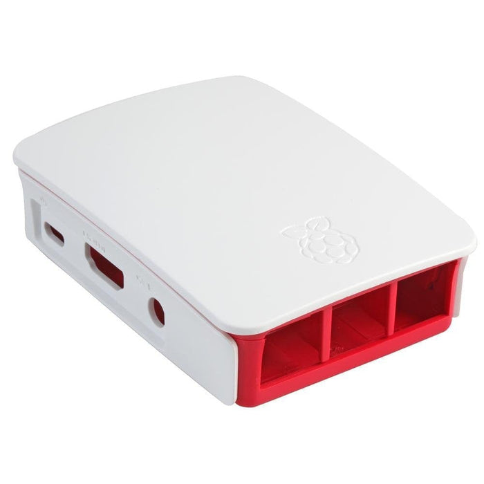 Raspberry Pi 3 Case - White/Red by Raspberry Pi - The Pi Hut