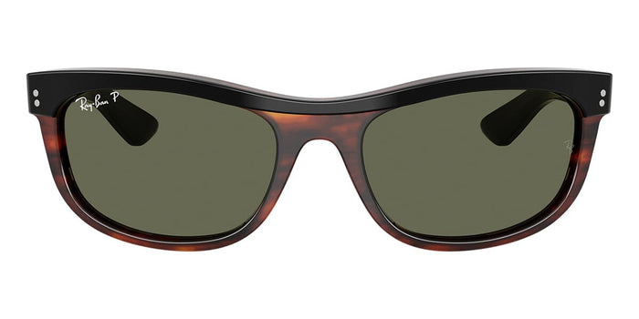 Ray-Ban Balorama RB2489 #colour_black on havana/green polarised