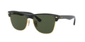 Ray-Ban Clubmaster Oversized RB4175 Black On Arista/G-15 Green #colour_black-on-arista-g-15-green