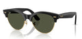 Ray-Ban Clubmaster Way RB2341#colour_black-on-gold-green