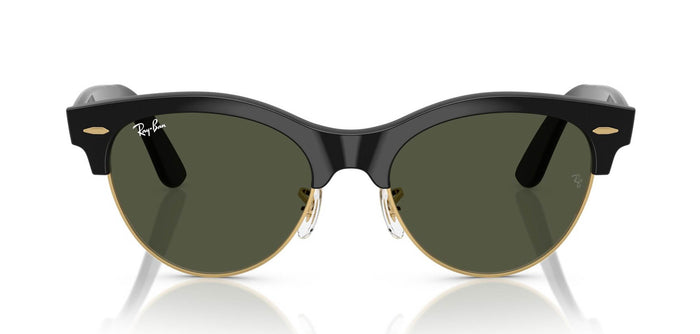Ray-Ban Clubmaster Way RB2341#colour_black-on-gold-green