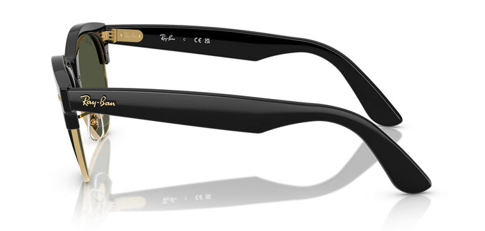 Ray-Ban Clubmaster Way RB2341#colour_black-on-gold-green