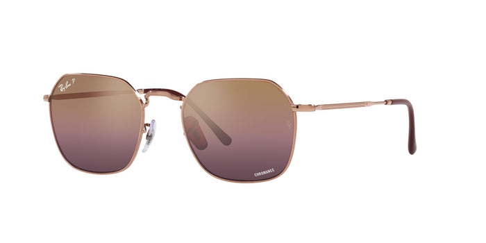 Rose Gold/Red Mirror Polarised / 55
