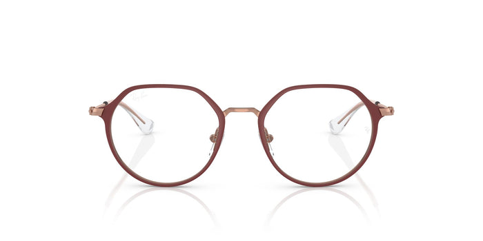 Ray-Ban Junior RB1058 Bordeaux On Rose Gold #colour_bordeaux-on-rose-gold