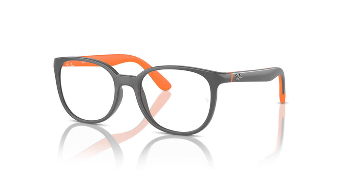 Dark Grey On Orange / 45