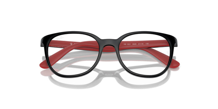 Ray-Ban Junior RB1631 Black On Red #colour_black-on-red