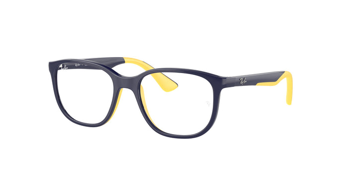 Dark Blue On Yellow / 46