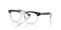 Ray-Ban Junior RB9098V Black On Transparent #colour_black-on-transparent