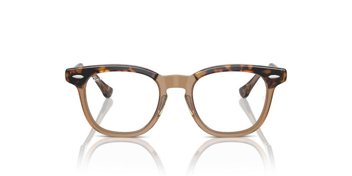 Ray-Ban Junior RB9098V Havana On Transparent #colour_havana-on-transparent