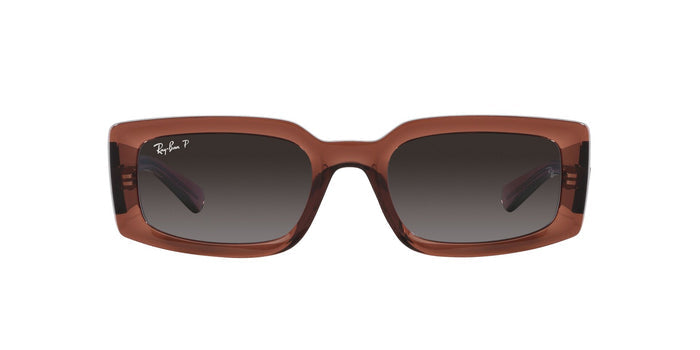 Ray-Ban Kiliane RB4395 Transparent Brown/Grey Polarised Gradient #colour_transparent-brown-grey-polarised-gradient