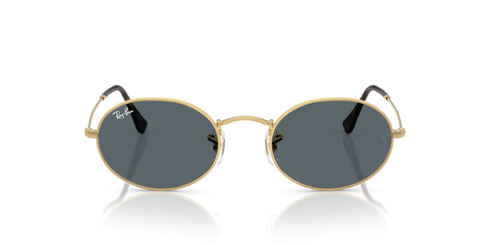 Ray-Ban Oval RB3547N Arista Gold/Grey #colour_arista-gold-grey