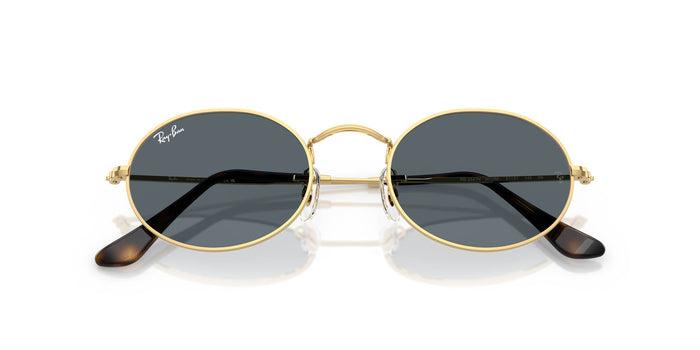 Ray-Ban Oval RB3547N Arista Gold/Grey #colour_arista-gold-grey