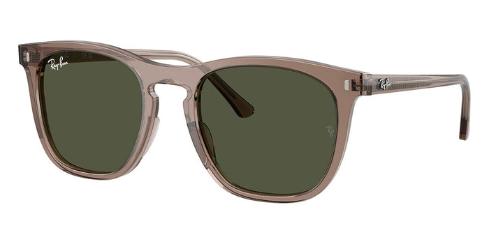 Transparent Light Brown/Blue / 53
