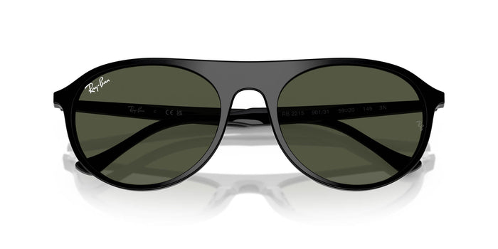 Ray-Ban RB2215 Black/Green #colour_black-green