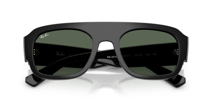 Ray-Ban RB2218 #colour_black/dark green