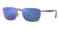 Ray-Ban RB3684CH #colour_gunmetal/grey with blue mirror polarised