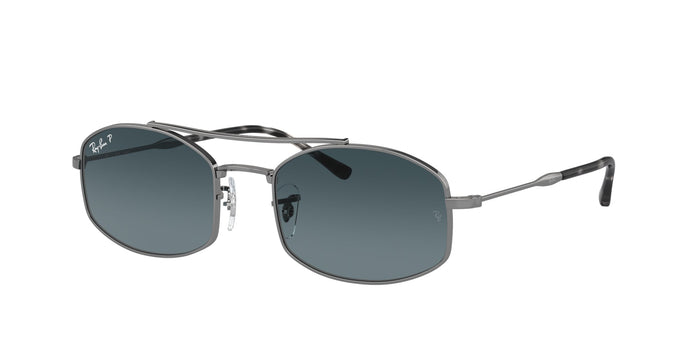 Gunmetal/Dark Blue Polarised / 51