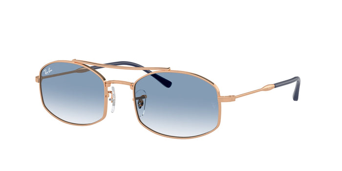 Rose Gold/Light Blue / 51
