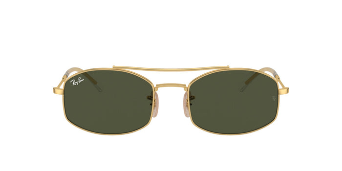 Ray-Ban RB3719 Gold/Green #colour_gold-green