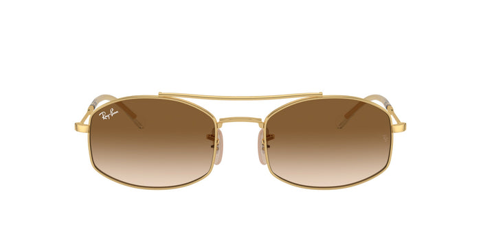 Ray-Ban RB3719 Gold/Light Brown #colour_gold-light-brown