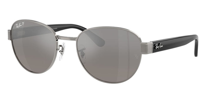Gunmetal/Grey Gradient with Mirror Silver / 54