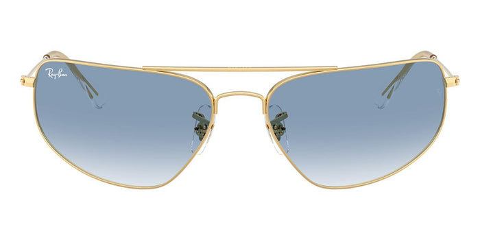 Ray-Ban RB3780 #colour_arista gold/blue to clear gradient