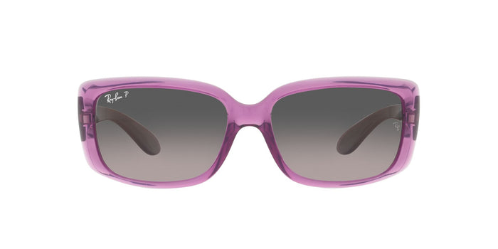 Ray-Ban RB4389 Transparent Violet/Grey Gradient Polarised #colour_transparent-violet-grey-gradient-polarised