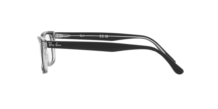 Ray-Ban RB5428 Black On Transparent #colour_black-on-transparent