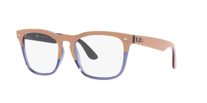 Beige On Transparent Dark Blue / 54