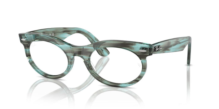 Striped Transparent Green / 50