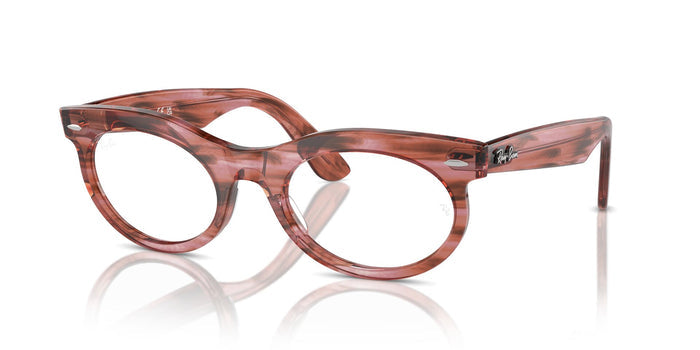 Striped Transparent Pink / 50