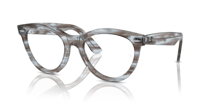 Striped Transparent Blue / 51