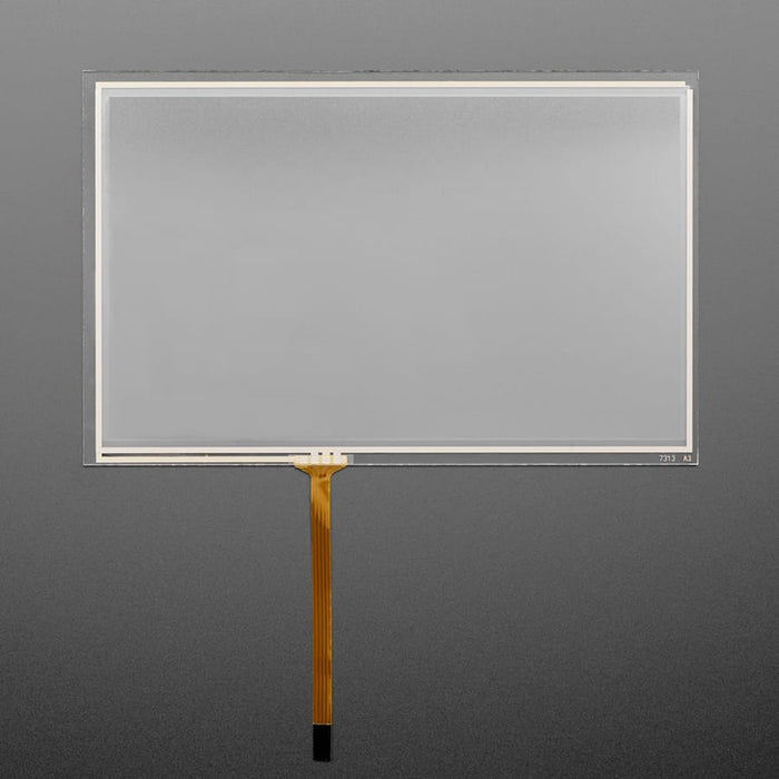 Resistive Touchscreen Overlay - 165mm x 105mm (7" diag.) - 4 Wire by Adafruit - The Pi Hut
