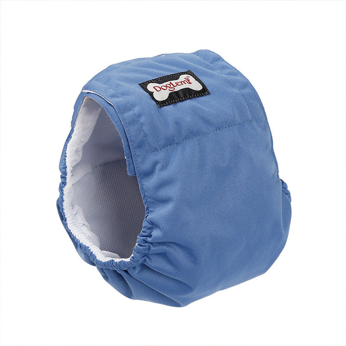 Reusable dog period panties from Dropshipman, breathable and absorbent pet underwear for female dogs during heat cycles.