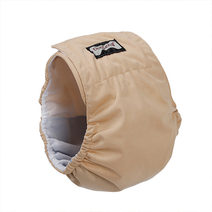 Set of reusable dog period panties from Dropshipman, breathable and absorbent for comfortable pet hygiene.
